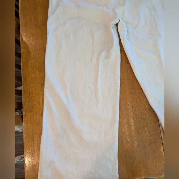 🤍 Entro High-Waisted Button Fly Pants | Cream | Size M - Picture 10 of 16